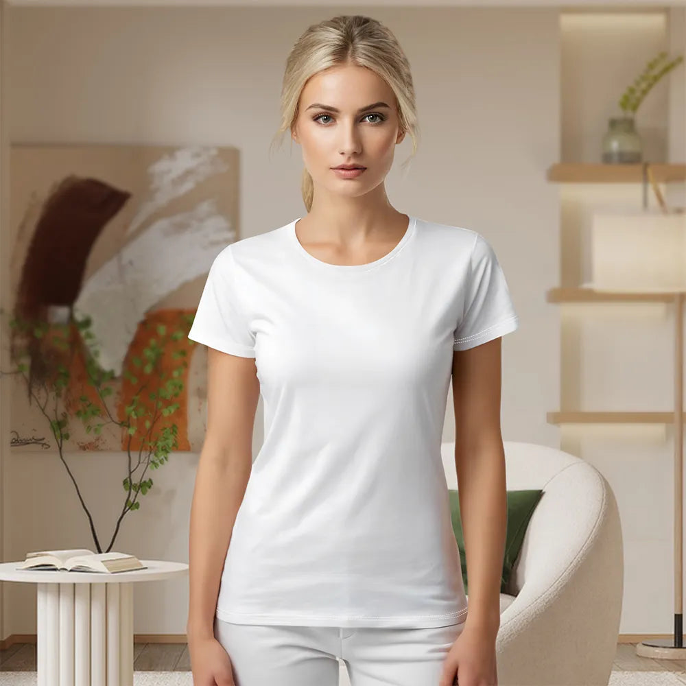 Women's Crew Neck Short Sleeve T-shirt