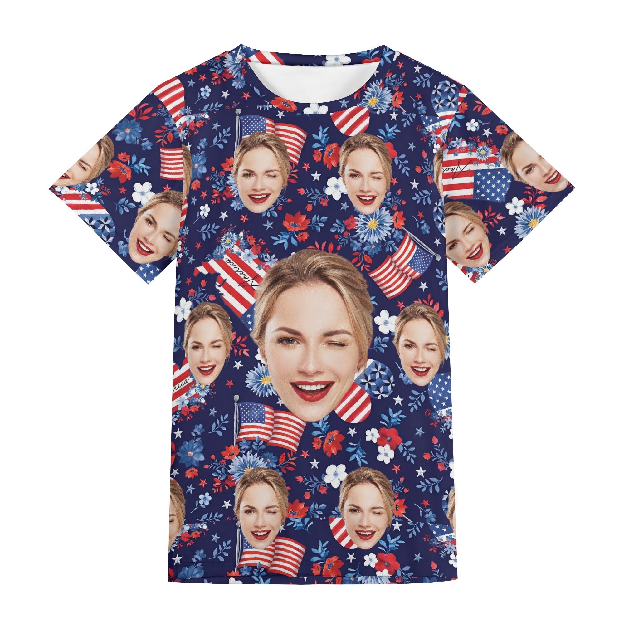 Unisex All-Over Print Adult Short Sleeve Tshirt
