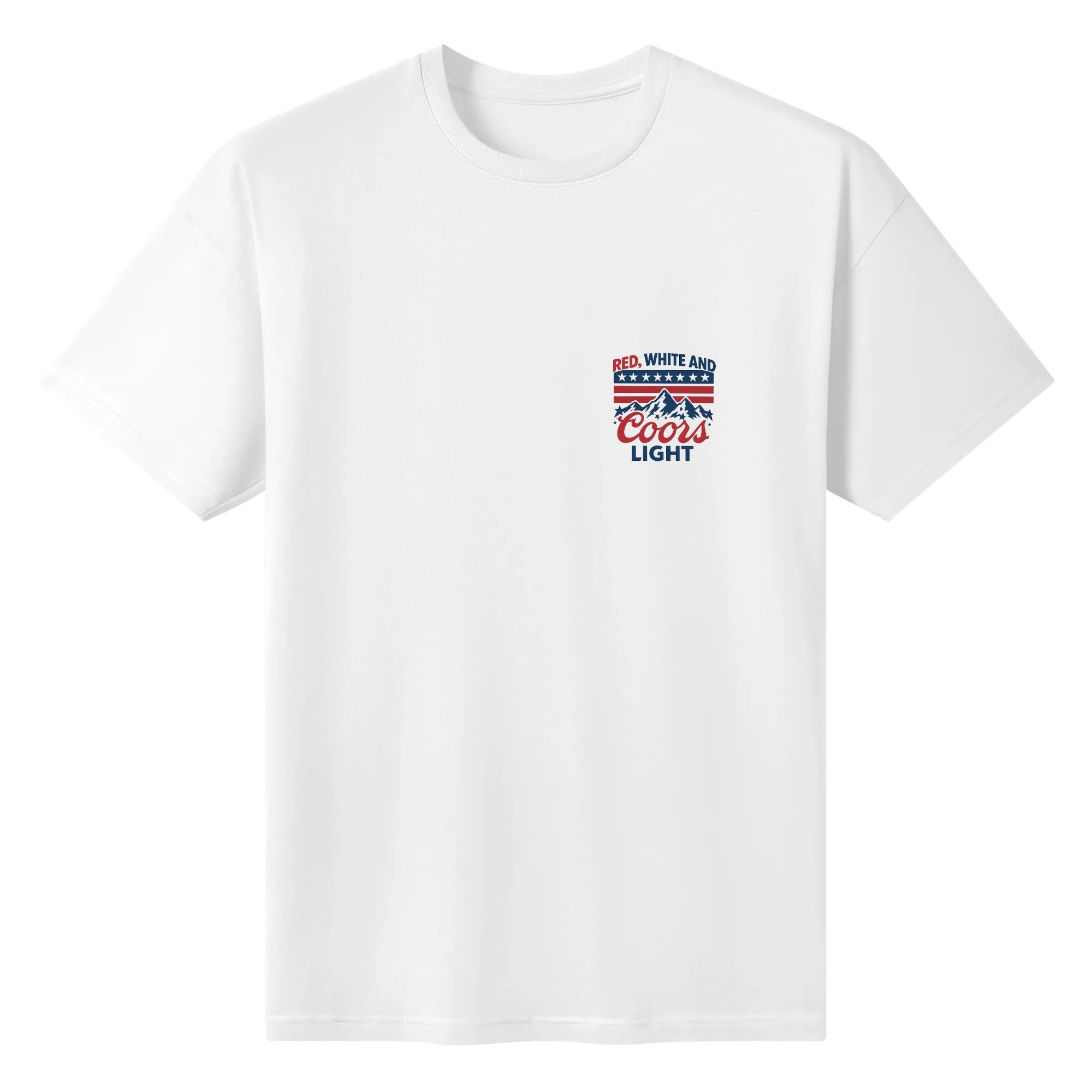 One Side Printing -Unisex Crew Neck Short Sleeve T Shirt
