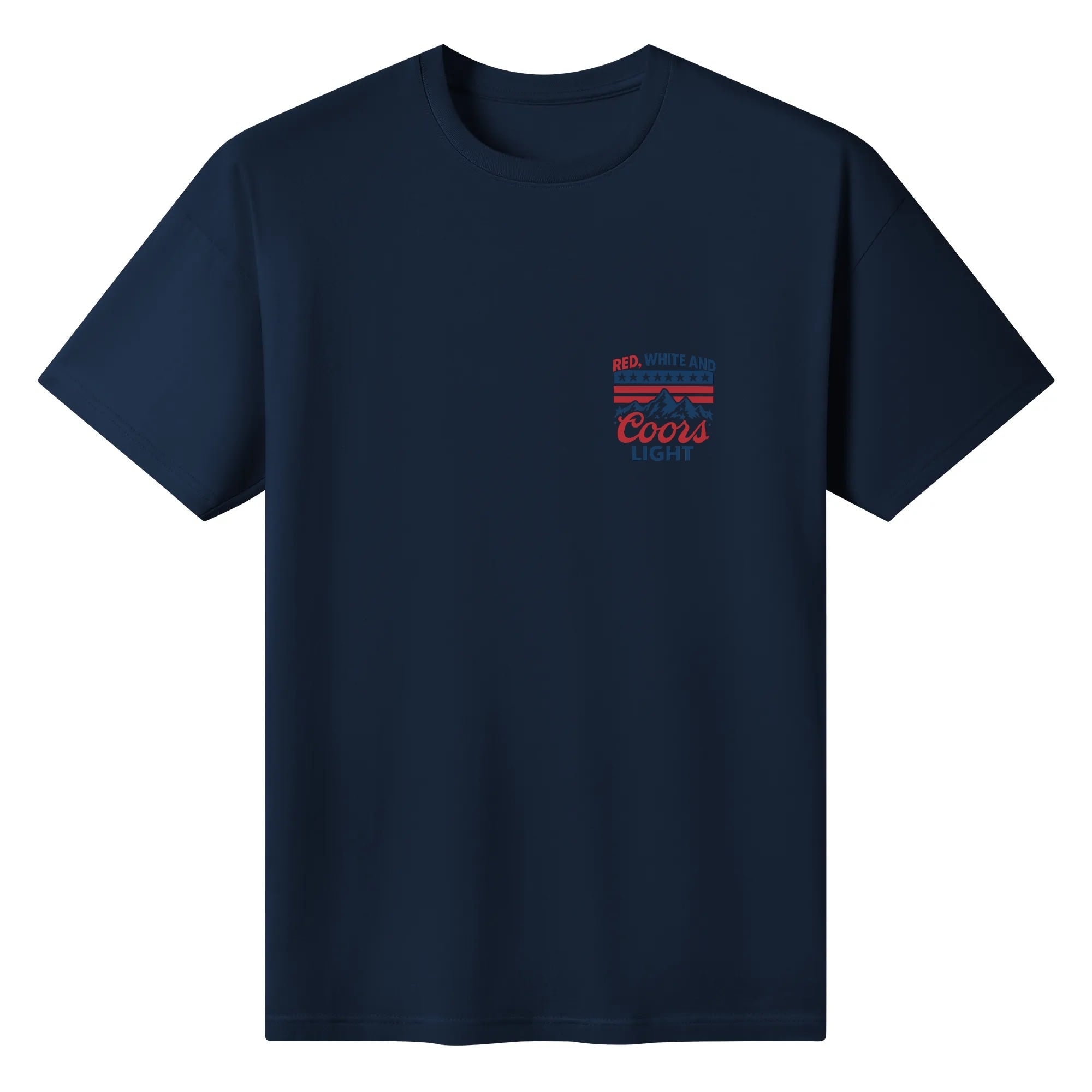 One Side Printing -Unisex Crew Neck Short Sleeve T Shirt