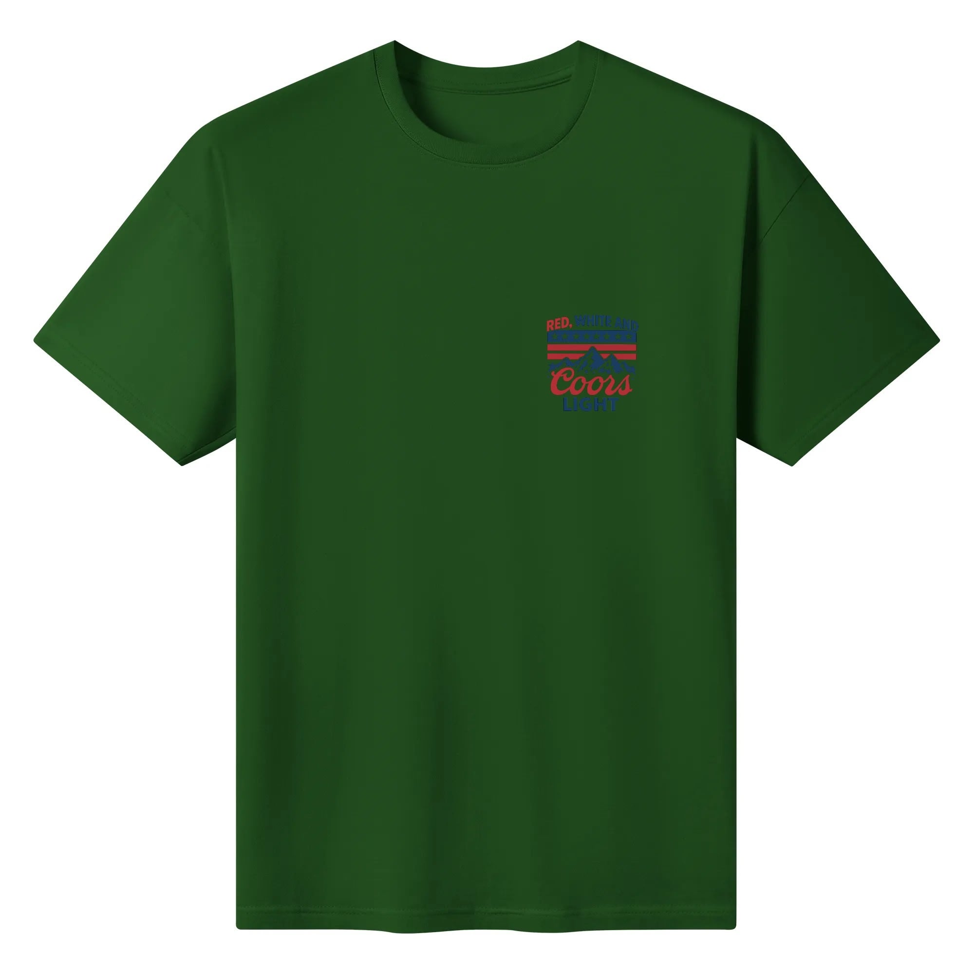 One Side Printing -Unisex Crew Neck Short Sleeve T Shirt