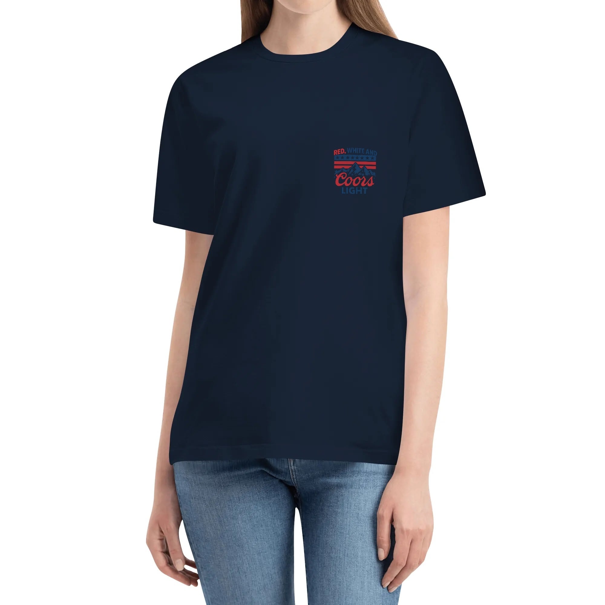 One Side Printing -Unisex Crew Neck Short Sleeve T Shirt