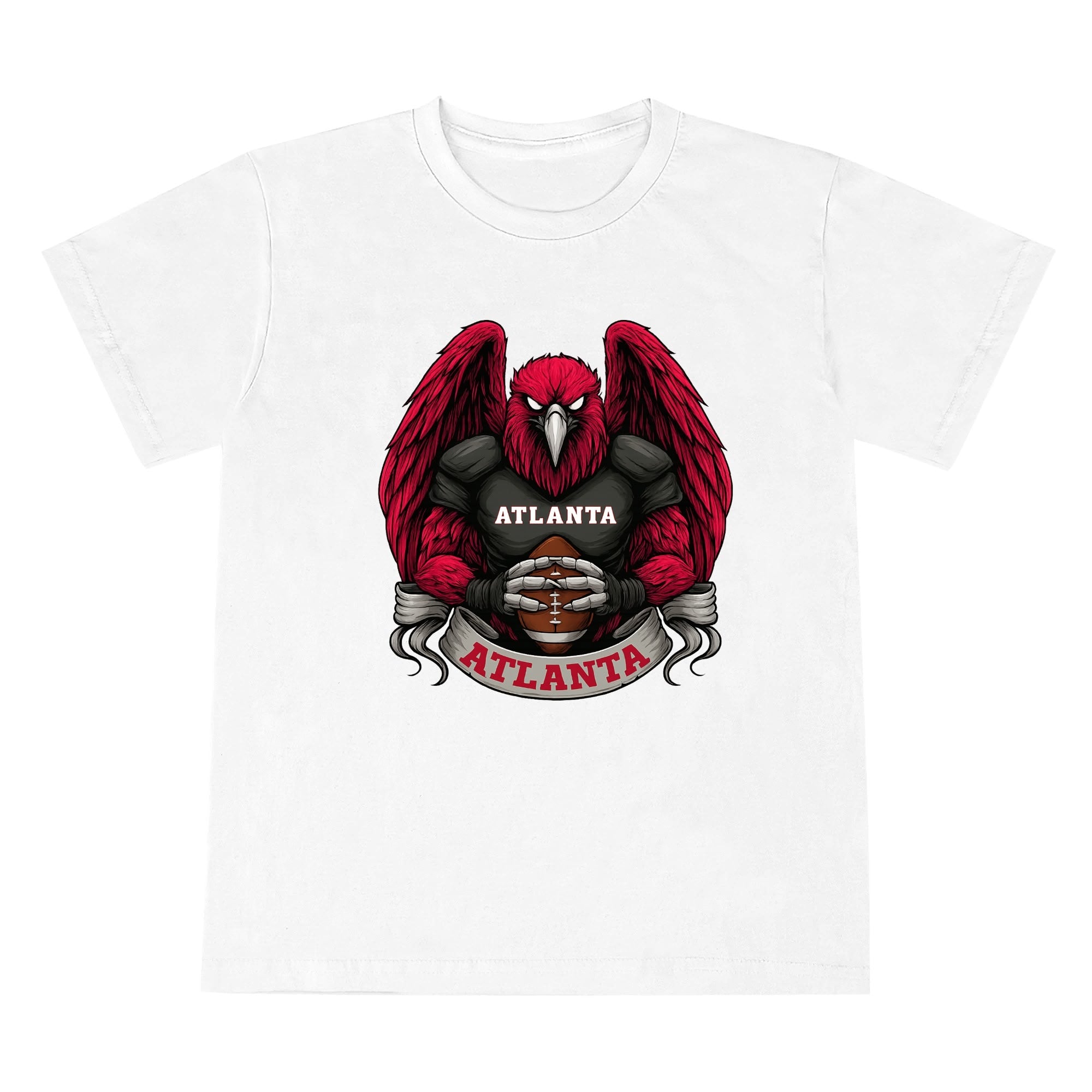 One Side Printed in US-Kids Crew neck T-shirts