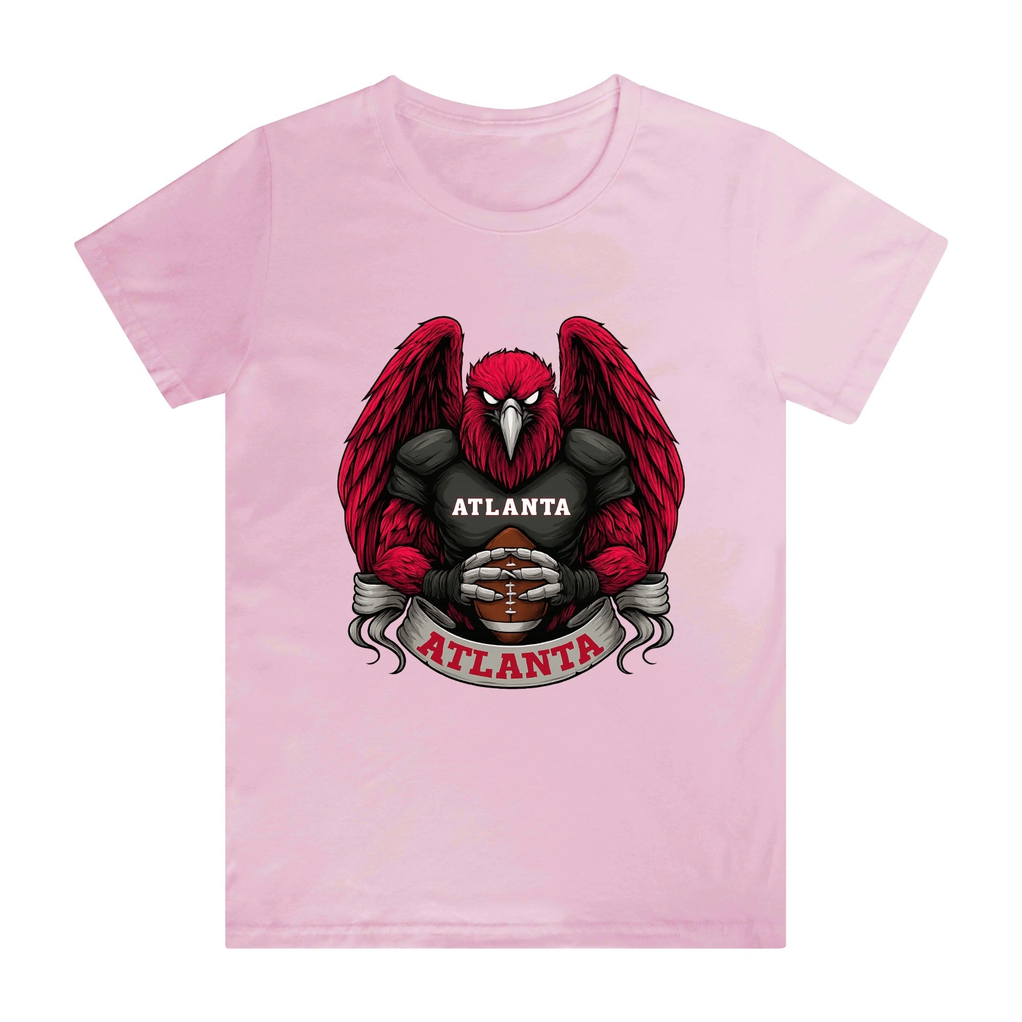 One Side Printed in US-Woman Crew neck T-shirts