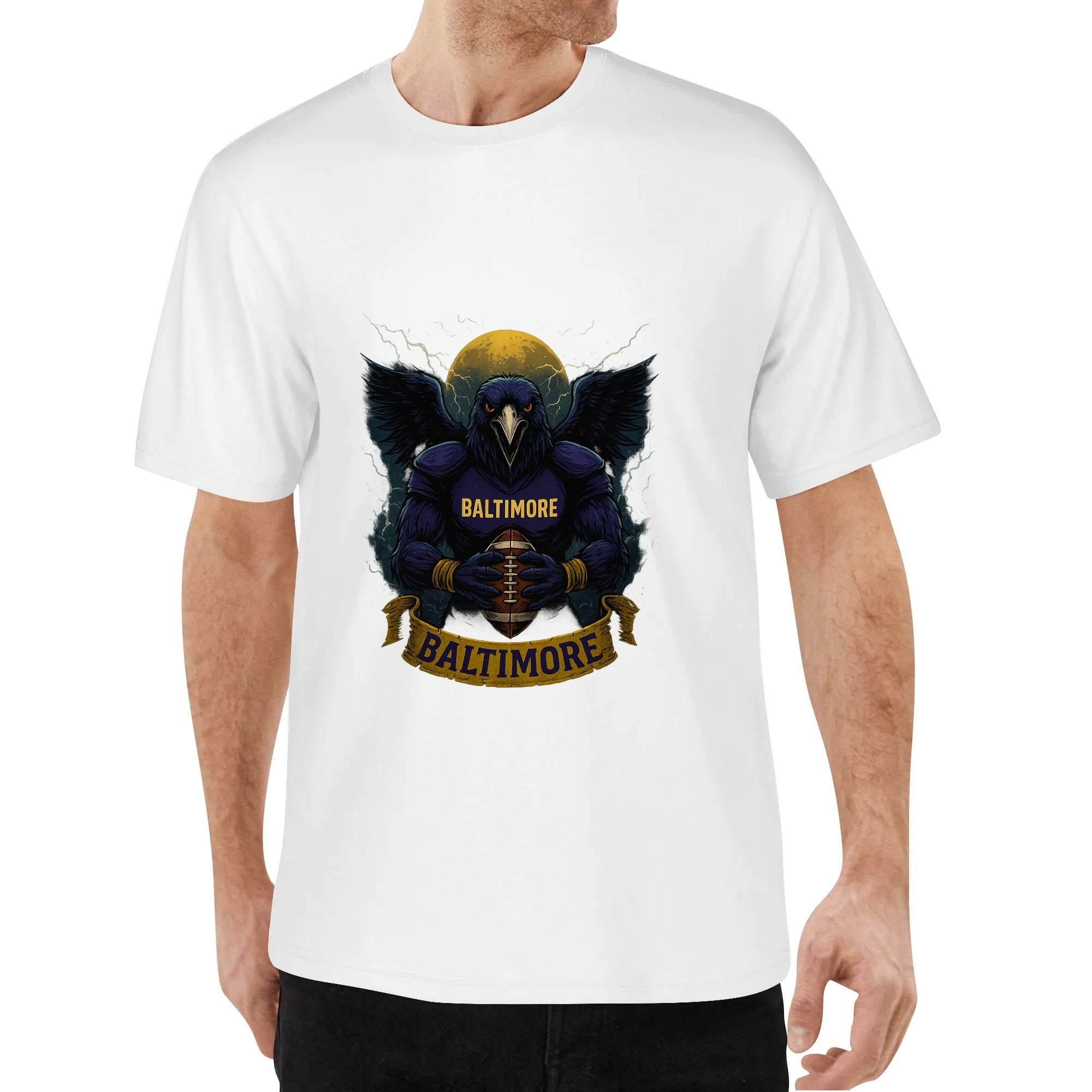Atlanta Football T-Shirt – Men’s Graphic Tee | Sports Fan Gift | Bold Red Bird Design | Game Day Apparel for Atlanta Fans