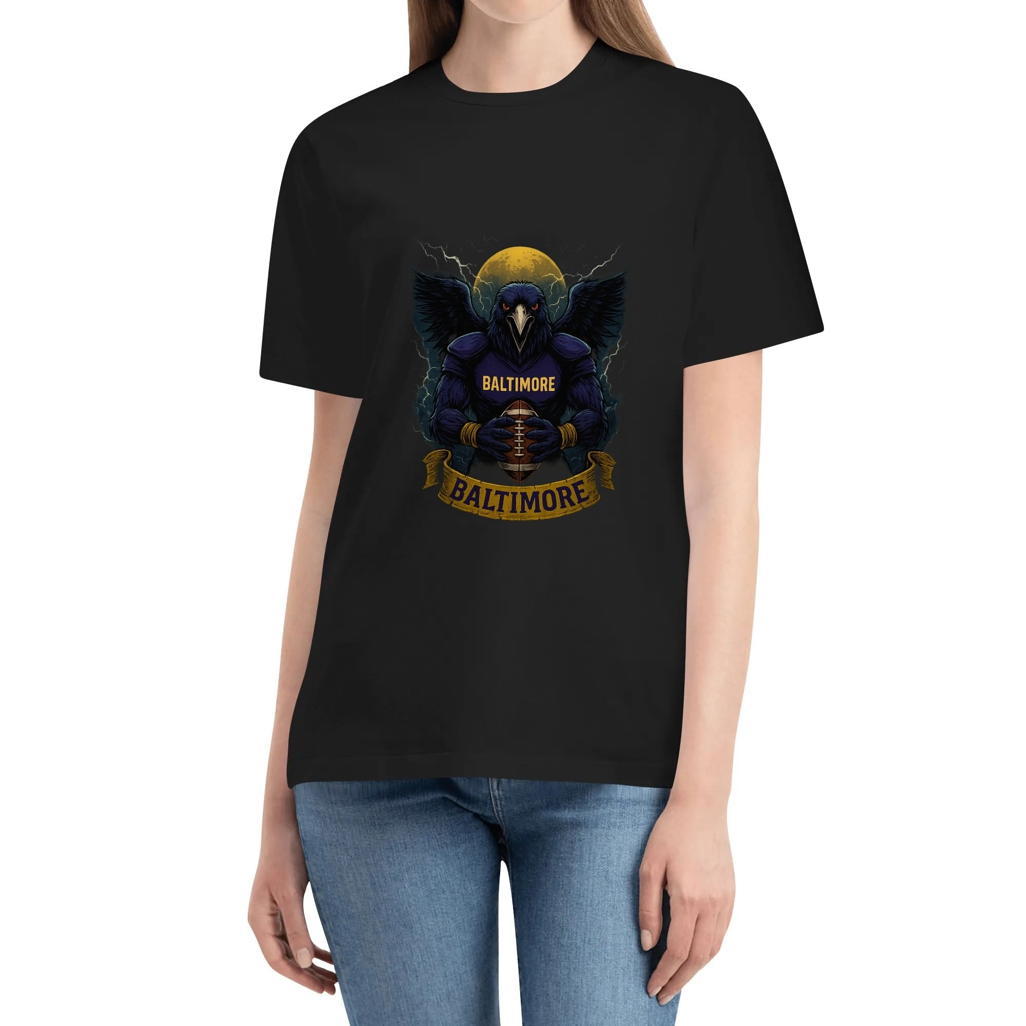 Atlanta Football T-Shirt – Men’s Graphic Tee | Sports Fan Gift | Bold Red Bird Design | Game Day Apparel for Atlanta Fans