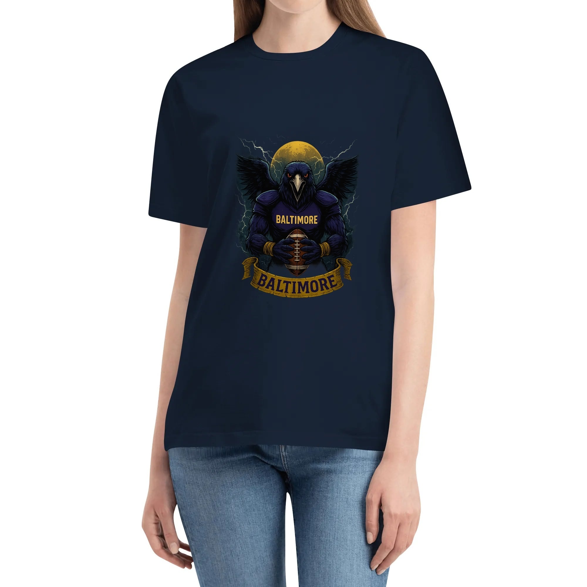 Atlanta Football T-Shirt – Men’s Graphic Tee | Sports Fan Gift | Bold Red Bird Design | Game Day Apparel for Atlanta Fans