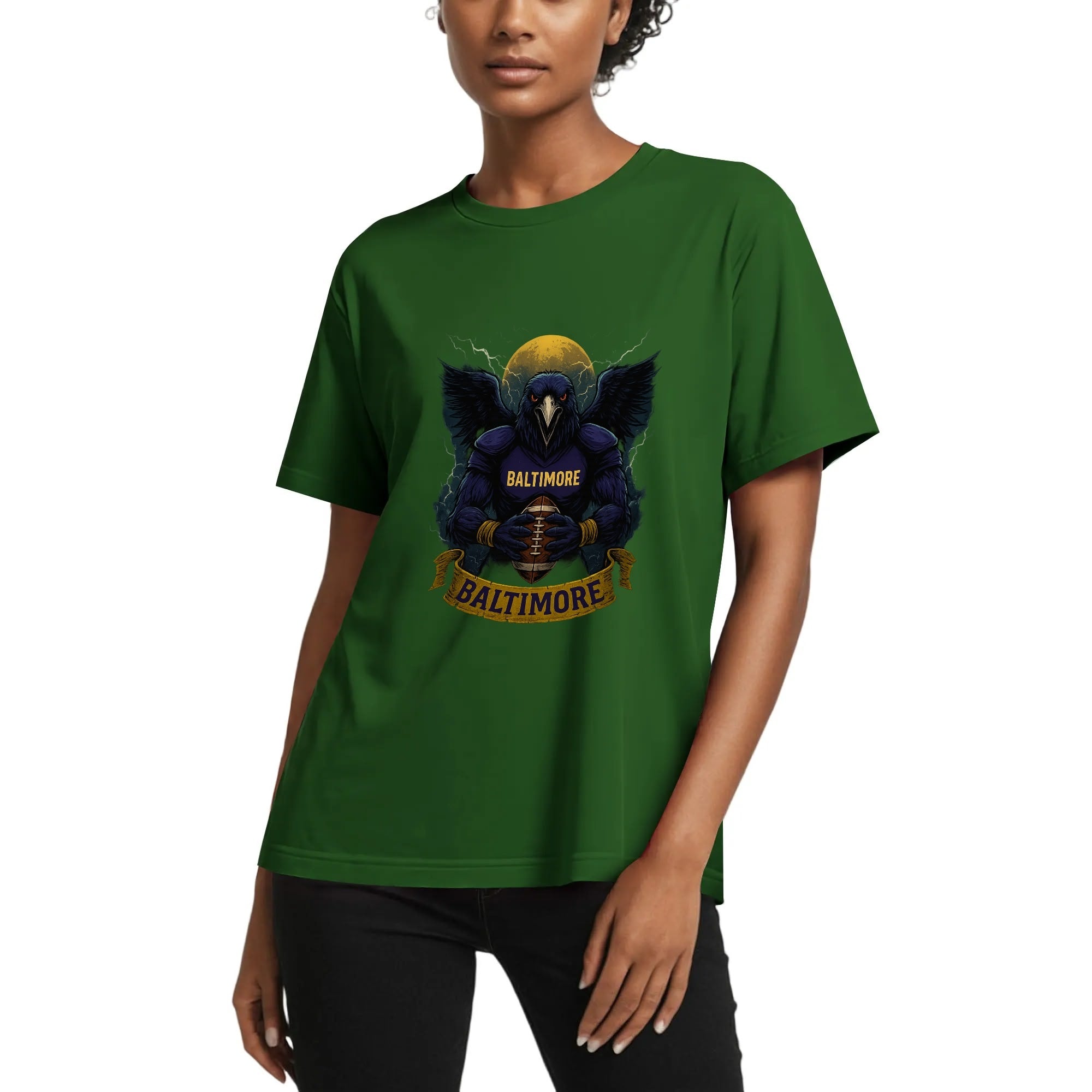 Atlanta Football T-Shirt – Men’s Graphic Tee | Sports Fan Gift | Bold Red Bird Design | Game Day Apparel for Atlanta Fans