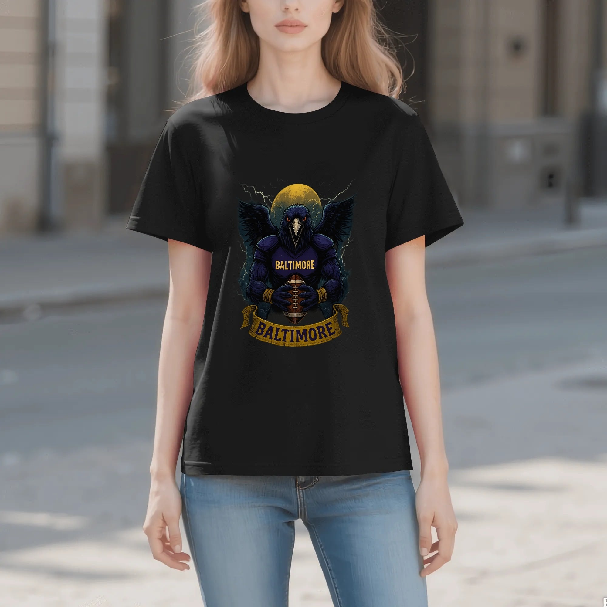 Atlanta Football T-Shirt – Men’s Graphic Tee | Sports Fan Gift | Bold Red Bird Design | Game Day Apparel for Atlanta Fans