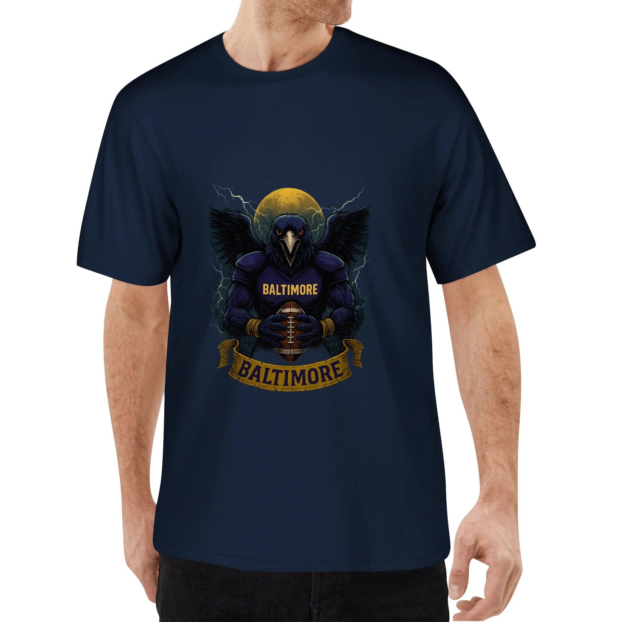 Atlanta Football T-Shirt – Men’s Graphic Tee | Sports Fan Gift | Bold Red Bird Design | Game Day Apparel for Atlanta Fans
