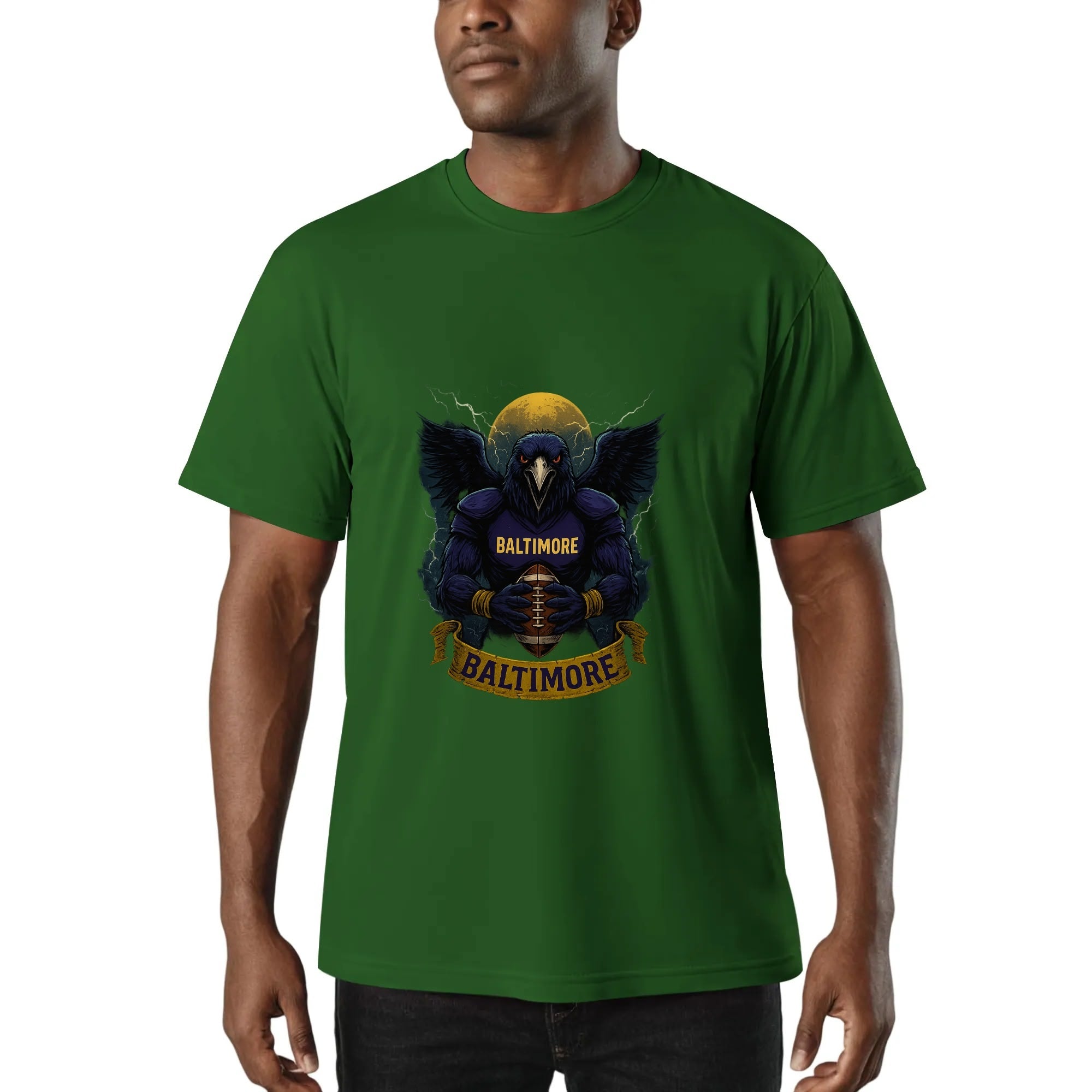 Atlanta Football T-Shirt – Men’s Graphic Tee | Sports Fan Gift | Bold Red Bird Design | Game Day Apparel for Atlanta Fans