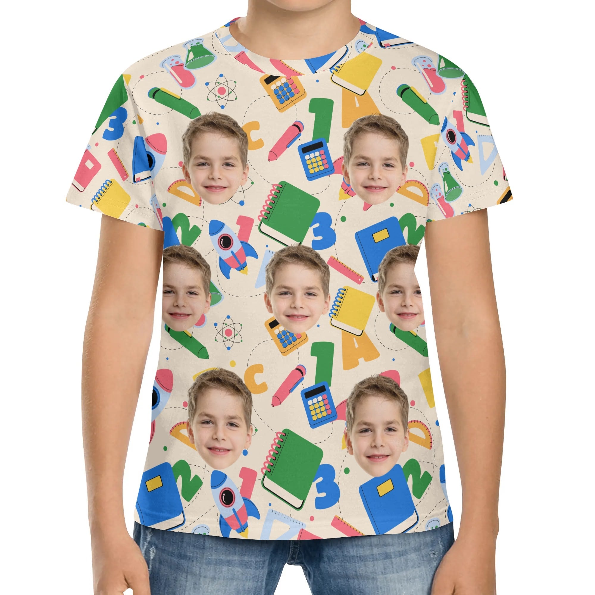 Kids All Over Print Short Sleeve T-Shirt