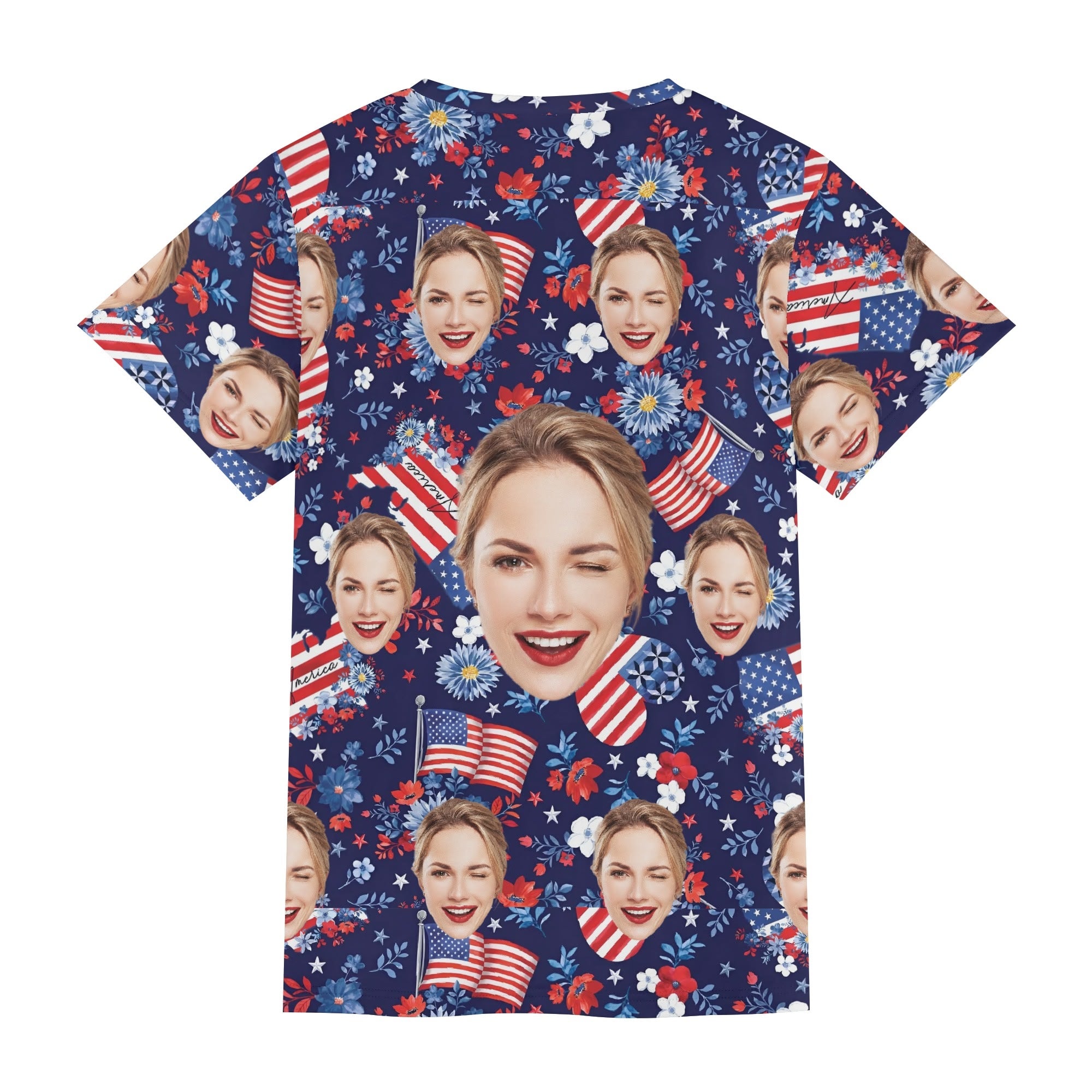 Unisex All-Over Print Adult Short Sleeve Tshirt