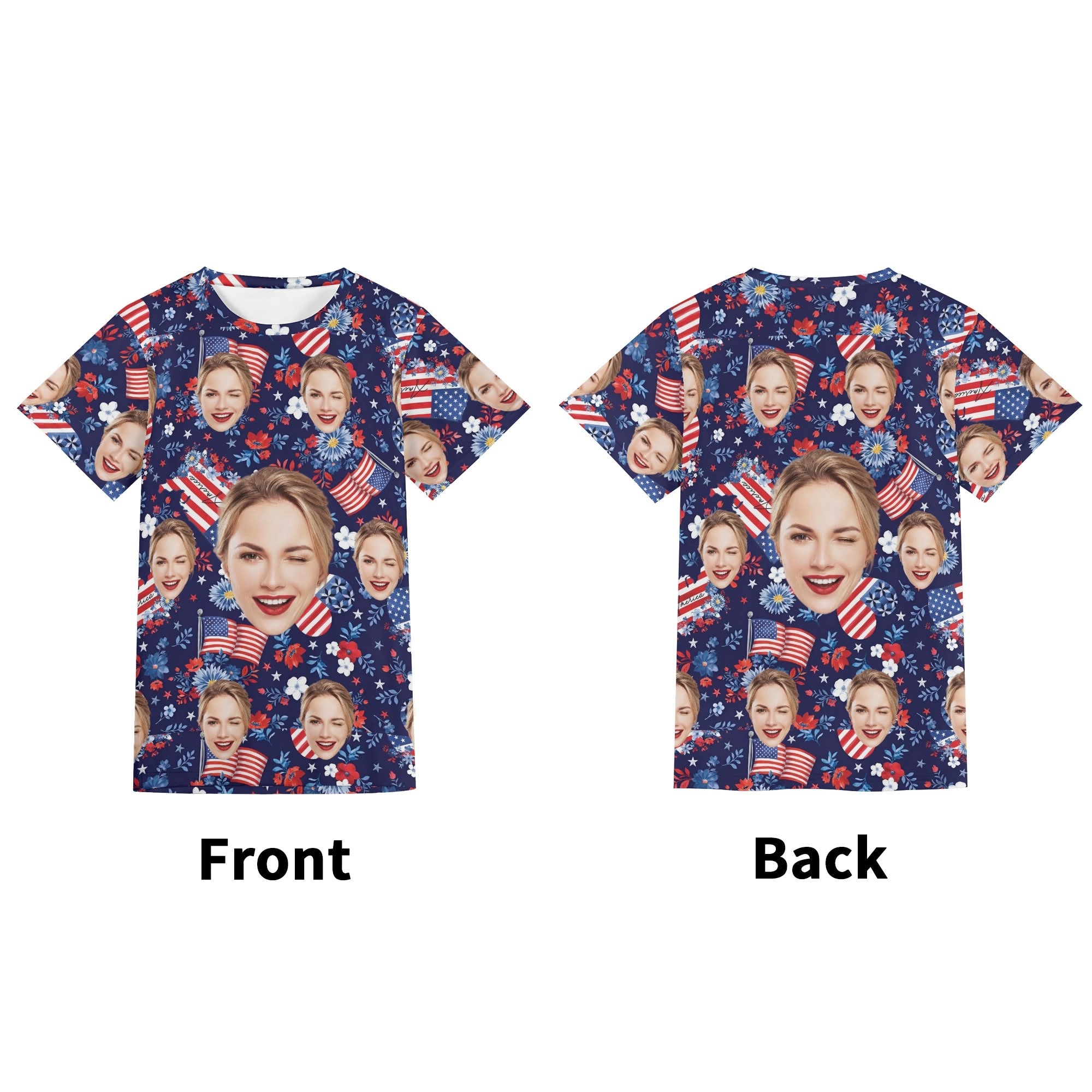 Unisex All-Over Print Adult Short Sleeve Tshirt