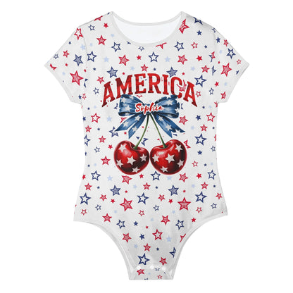 Womens Crew Neck Short Sleeve Slim Fit Bodysuit