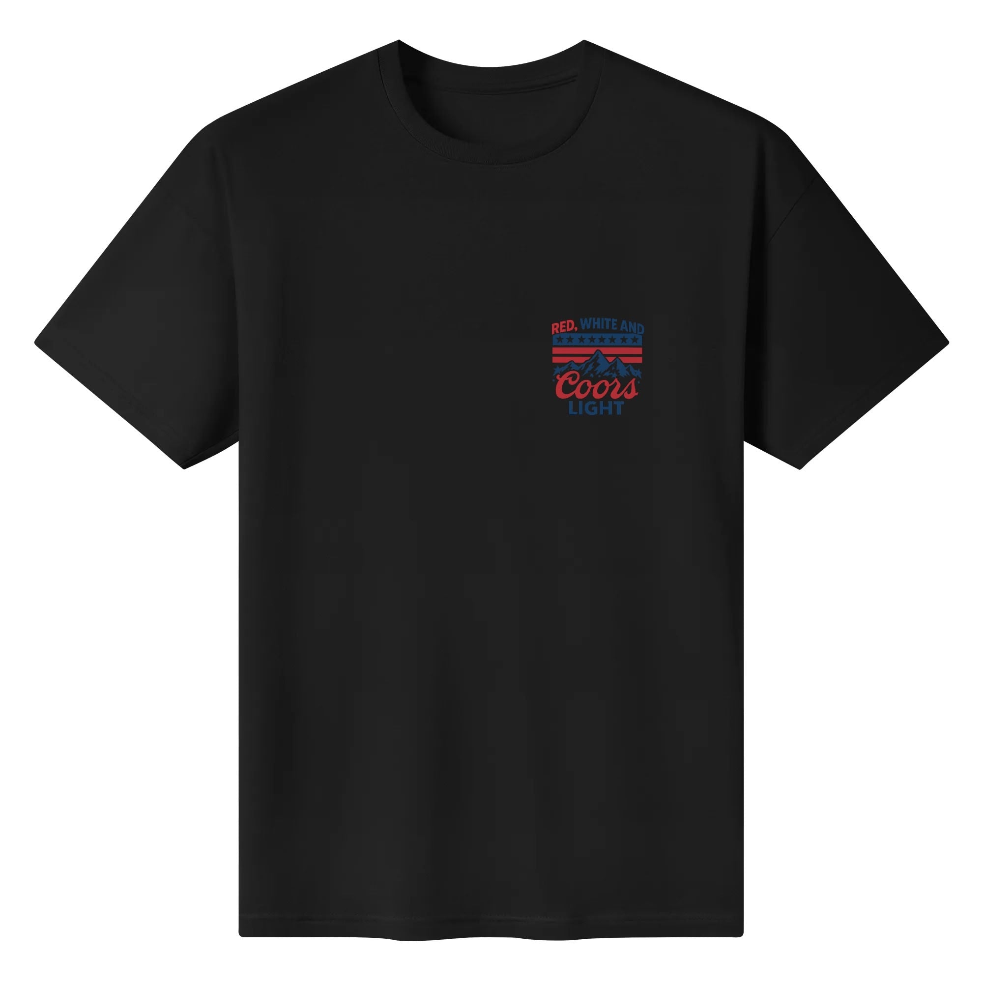 One Side Printing -Unisex Crew Neck Short Sleeve T Shirt