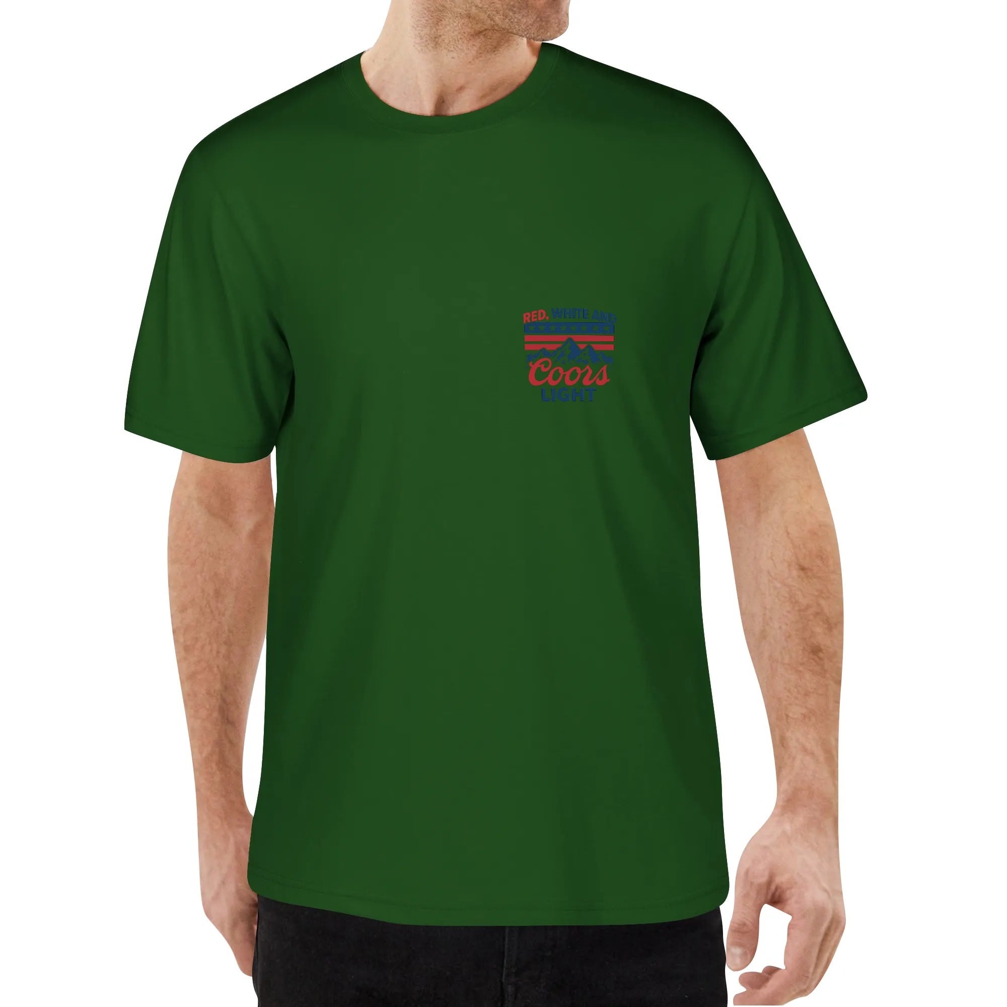 One Side Printing -Unisex Crew Neck Short Sleeve T Shirt