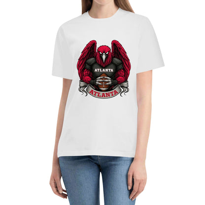 Atlanta  Football T-Shirt – Men’s Graphic Tee | Sports Fan Gift | Bold Red Bird Design | Game Day Apparel for Atlanta Fans