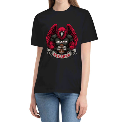Atlanta  Football T-Shirt – Men’s Graphic Tee | Sports Fan Gift | Bold Red Bird Design | Game Day Apparel for Atlanta Fans