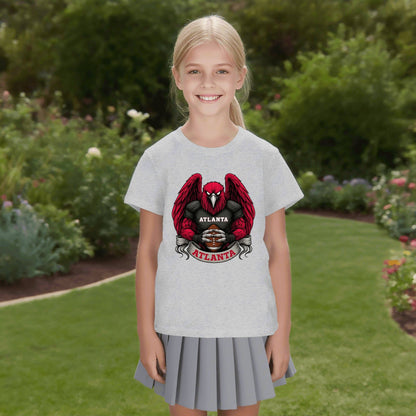 One Side Printed in US-Kids Crew neck T-shirts