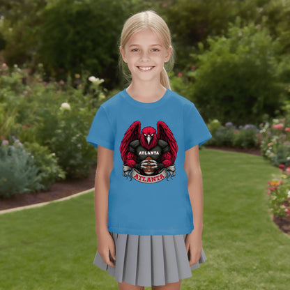 One Side Printed in US-Kids Crew neck T-shirts