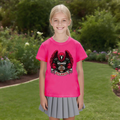 One Side Printed in US-Kids Crew neck T-shirts