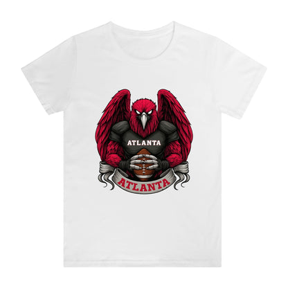 One Side Printed in US-Woman Crew neck T-shirts