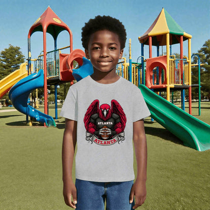 One Side Printed in US-Kids Crew neck T-shirts