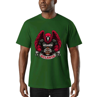 Atlanta  Football T-Shirt – Men’s Graphic Tee | Sports Fan Gift | Bold Red Bird Design | Game Day Apparel for Atlanta Fans