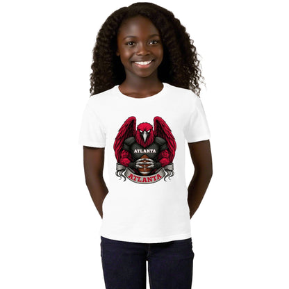 One Side Printed in US-Kids Crew neck T-shirts