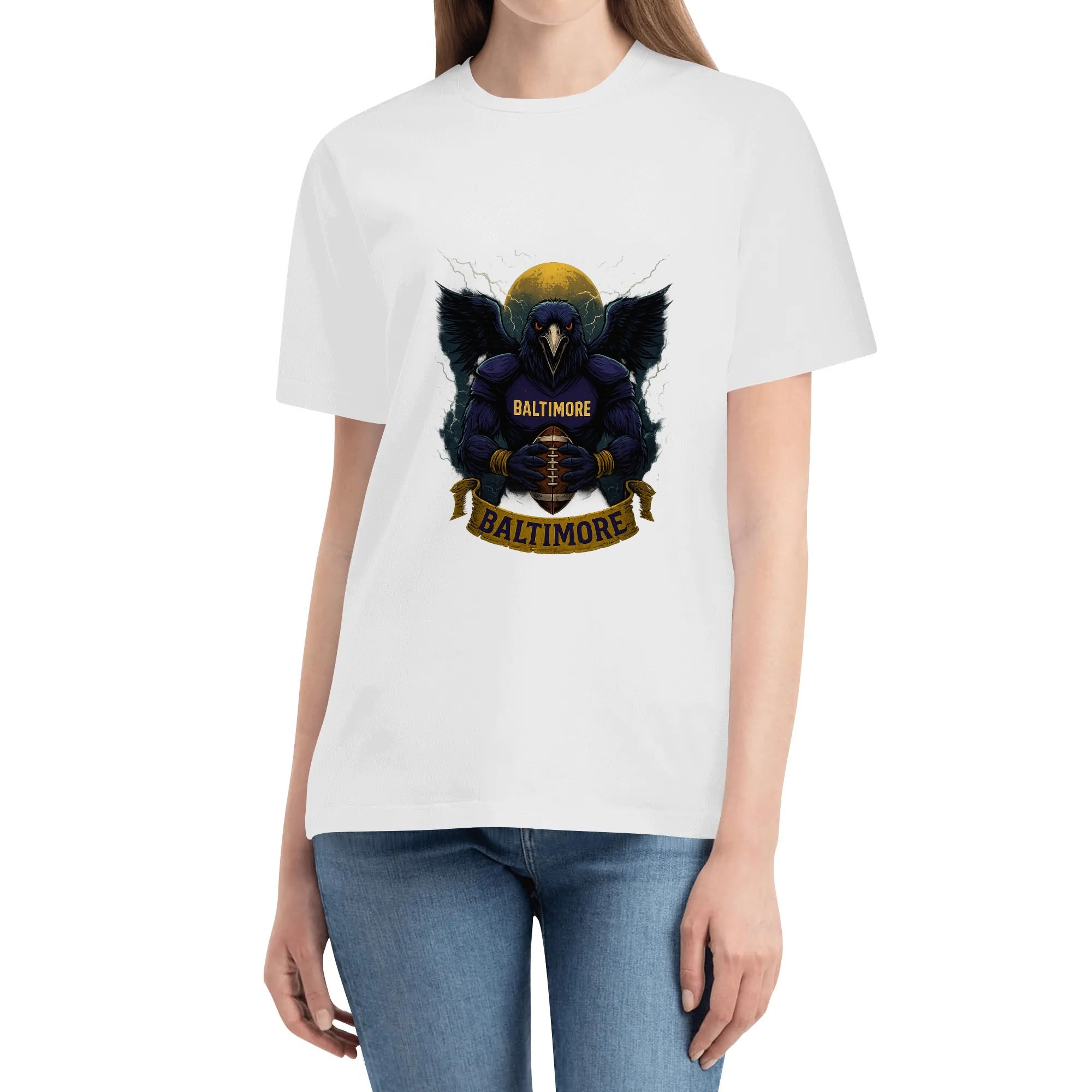 Atlanta  Football T-Shirt – Men’s Graphic Tee | Sports Fan Gift | Bold Red Bird Design | Game Day Apparel for Atlanta Fans