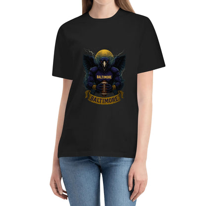 Atlanta  Football T-Shirt – Men’s Graphic Tee | Sports Fan Gift | Bold Red Bird Design | Game Day Apparel for Atlanta Fans