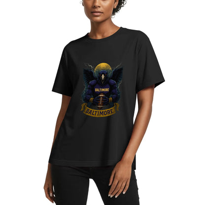 Atlanta  Football T-Shirt – Men’s Graphic Tee | Sports Fan Gift | Bold Red Bird Design | Game Day Apparel for Atlanta Fans