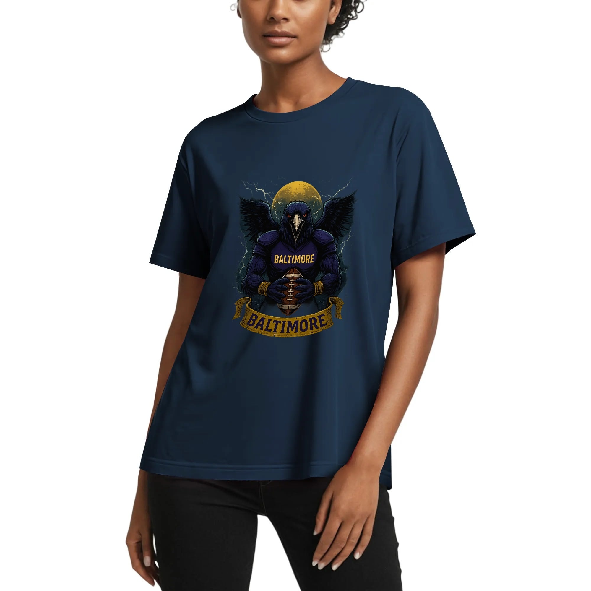 Atlanta  Football T-Shirt – Men’s Graphic Tee | Sports Fan Gift | Bold Red Bird Design | Game Day Apparel for Atlanta Fans