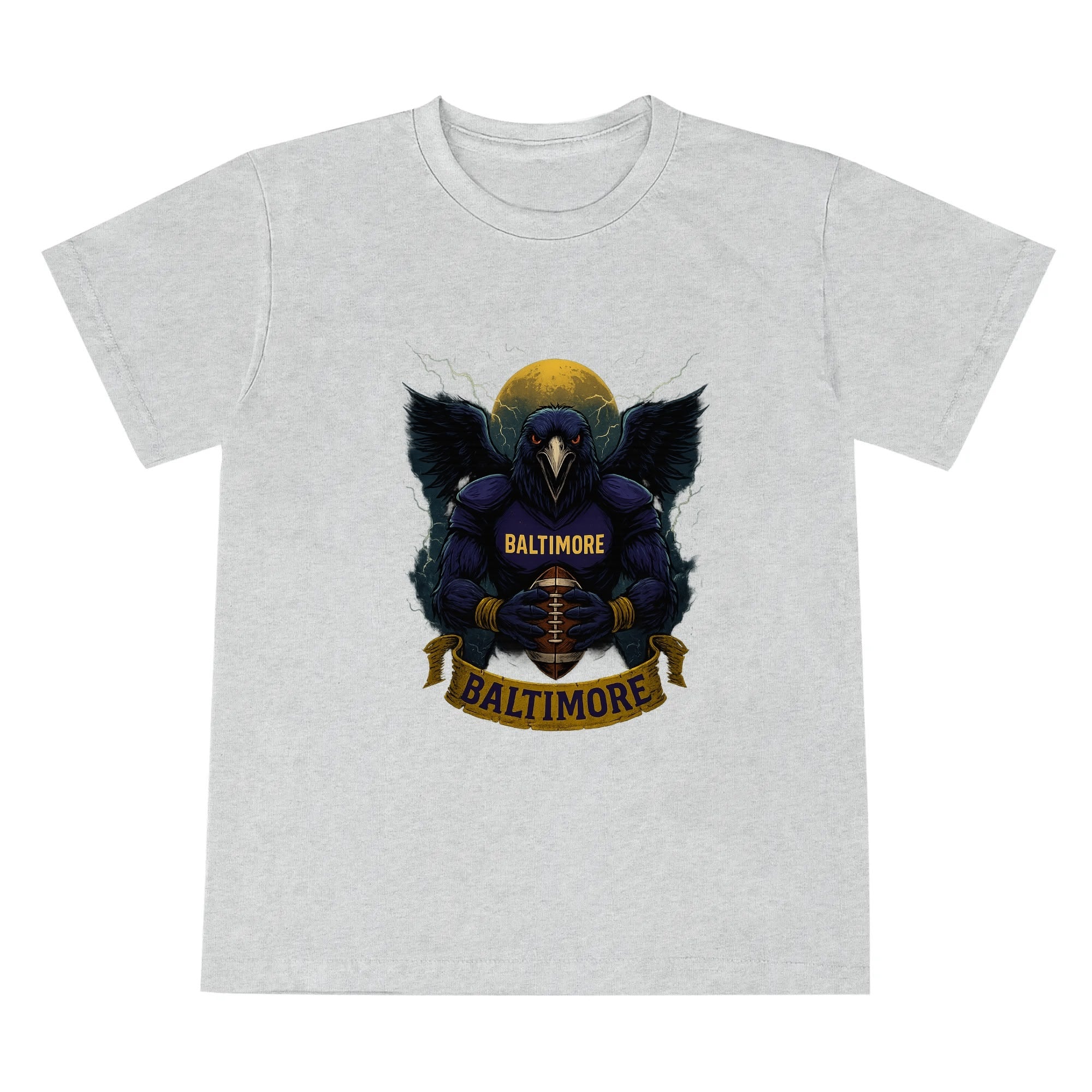One Side Printed in US-Kids Crew neck T-shirts