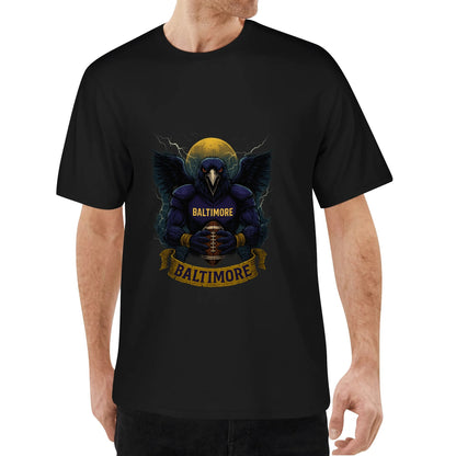 Atlanta  Football T-Shirt – Men’s Graphic Tee | Sports Fan Gift | Bold Red Bird Design | Game Day Apparel for Atlanta Fans