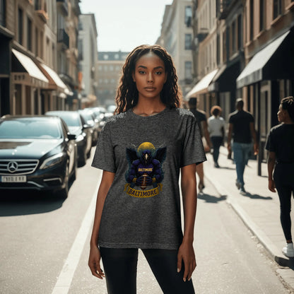 Atlanta  Football T-Shirt – Men’s Graphic Tee | Sports Fan Gift | Bold Red Bird Design | Game Day Apparel for Atlanta Fans