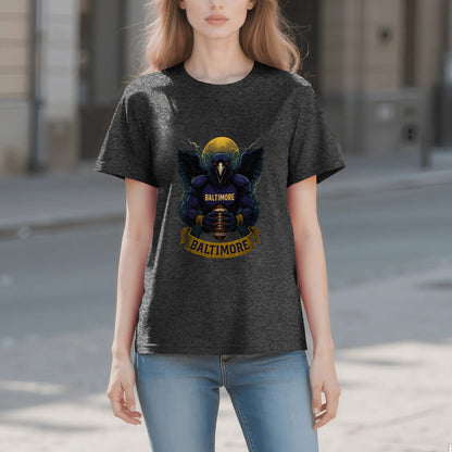 Atlanta  Football T-Shirt – Men’s Graphic Tee | Sports Fan Gift | Bold Red Bird Design | Game Day Apparel for Atlanta Fans