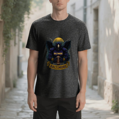 Atlanta  Football T-Shirt – Men’s Graphic Tee | Sports Fan Gift | Bold Red Bird Design | Game Day Apparel for Atlanta Fans