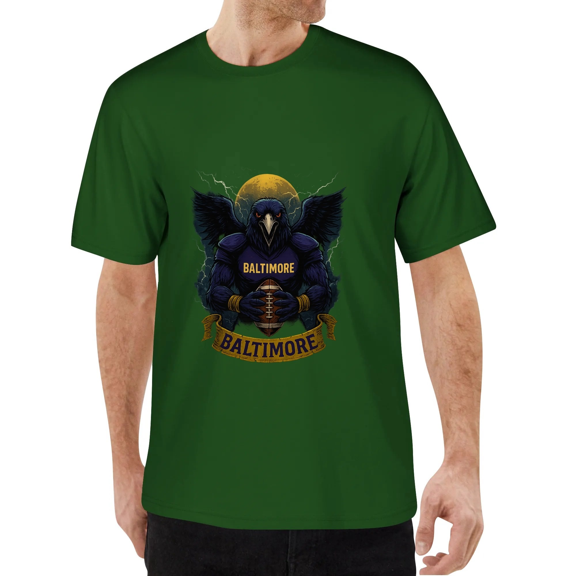 Atlanta  Football T-Shirt – Men’s Graphic Tee | Sports Fan Gift | Bold Red Bird Design | Game Day Apparel for Atlanta Fans