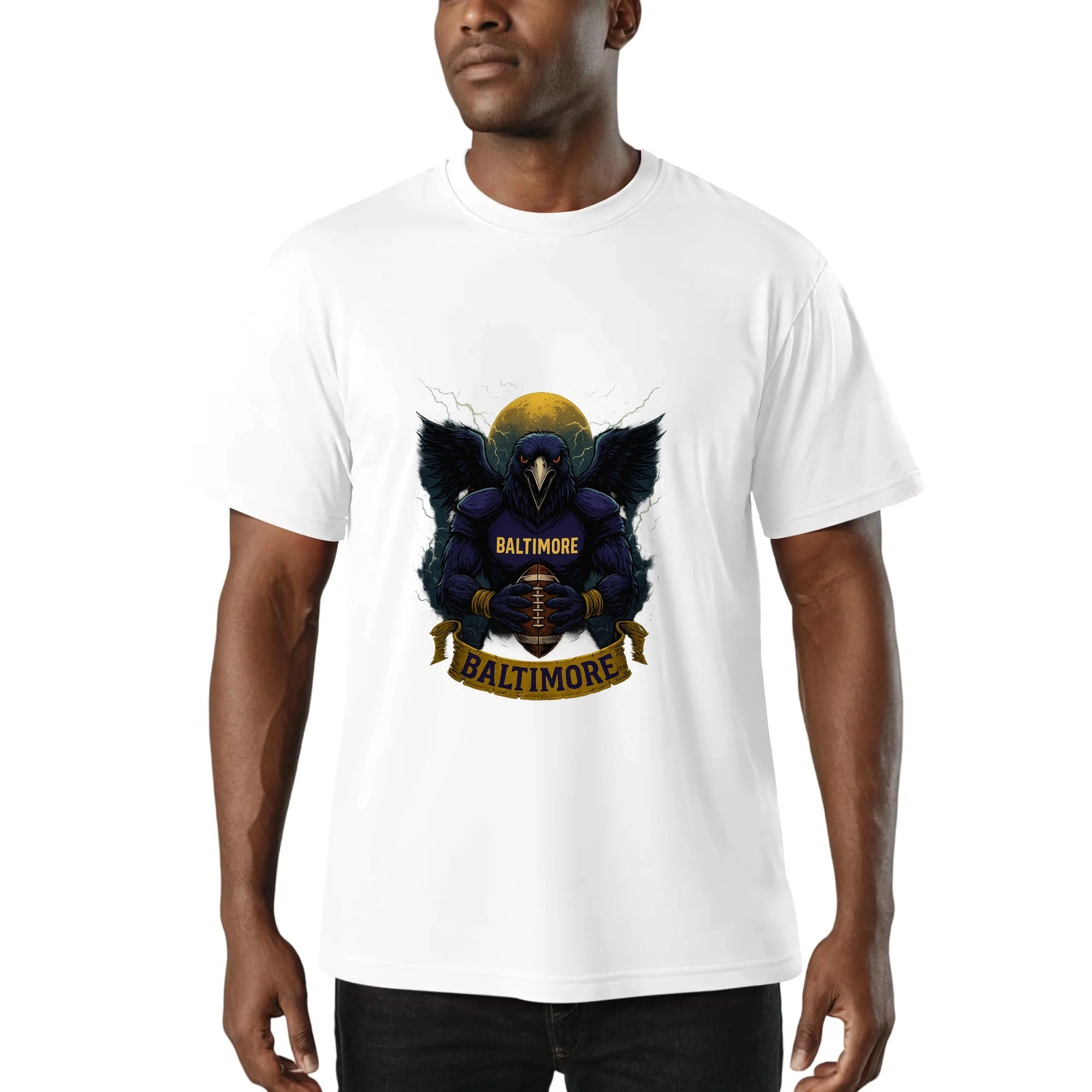 Atlanta  Football T-Shirt – Men’s Graphic Tee | Sports Fan Gift | Bold Red Bird Design | Game Day Apparel for Atlanta Fans
