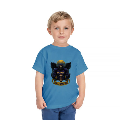 One Side Printed in US-Kids Crew neck T-shirts