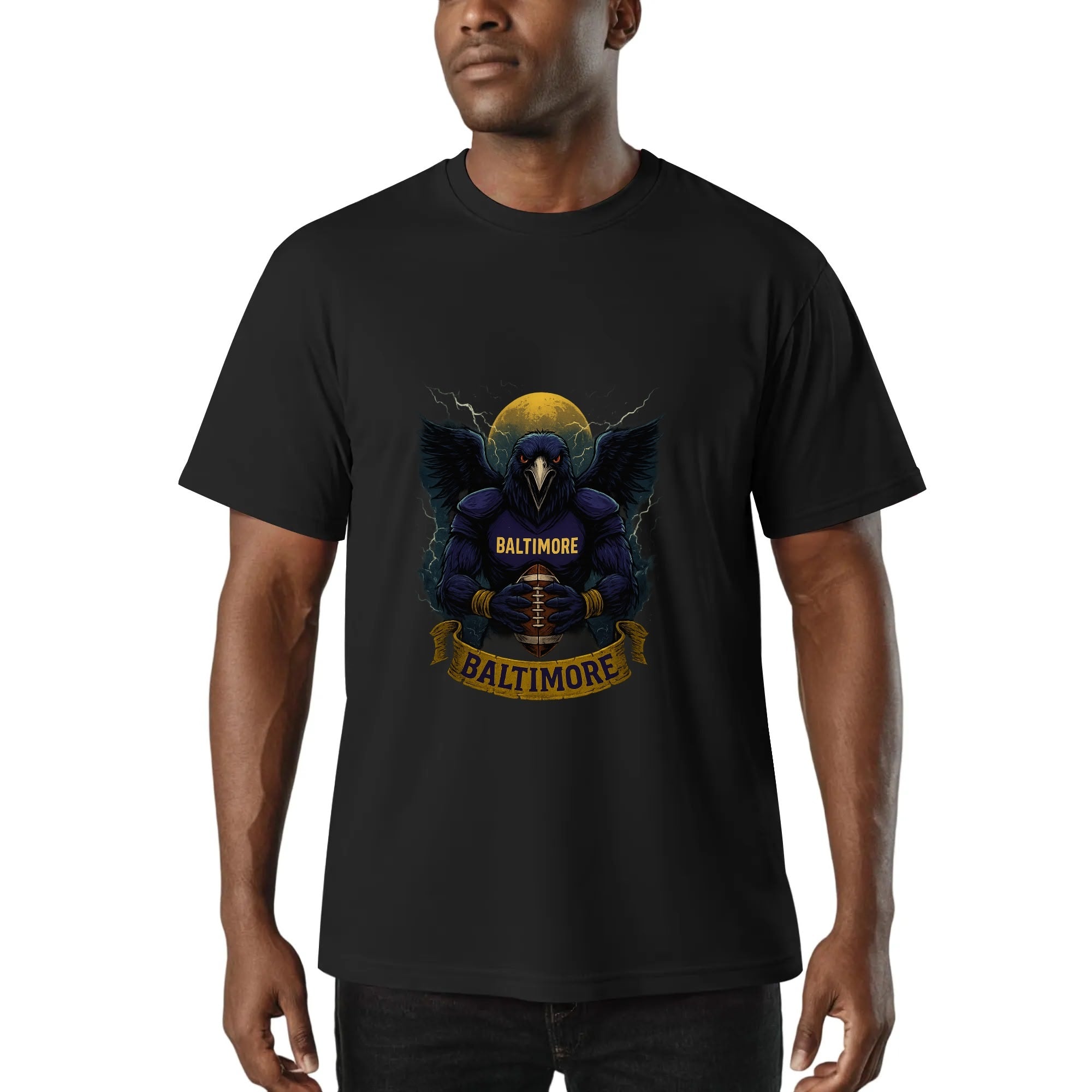 Atlanta  Football T-Shirt – Men’s Graphic Tee | Sports Fan Gift | Bold Red Bird Design | Game Day Apparel for Atlanta Fans