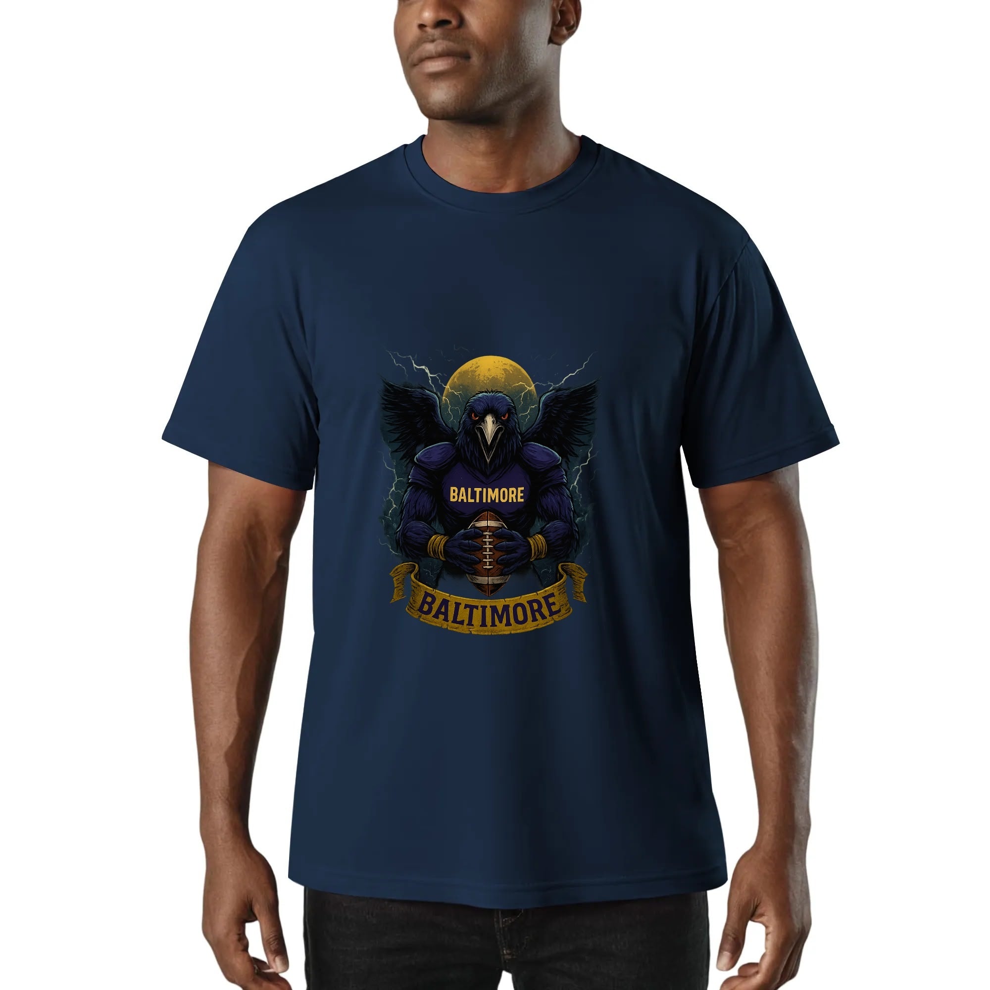 Atlanta  Football T-Shirt – Men’s Graphic Tee | Sports Fan Gift | Bold Red Bird Design | Game Day Apparel for Atlanta Fans