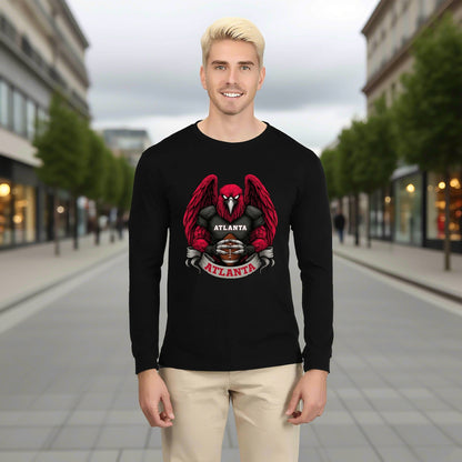 One Side Printed in US- Unisex Crew Neck Long Sleeve T-shirts