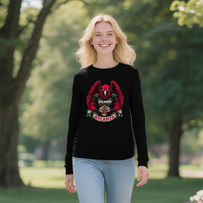One Side Printed in US- Unisex Crew Neck Long Sleeve T-shirts
