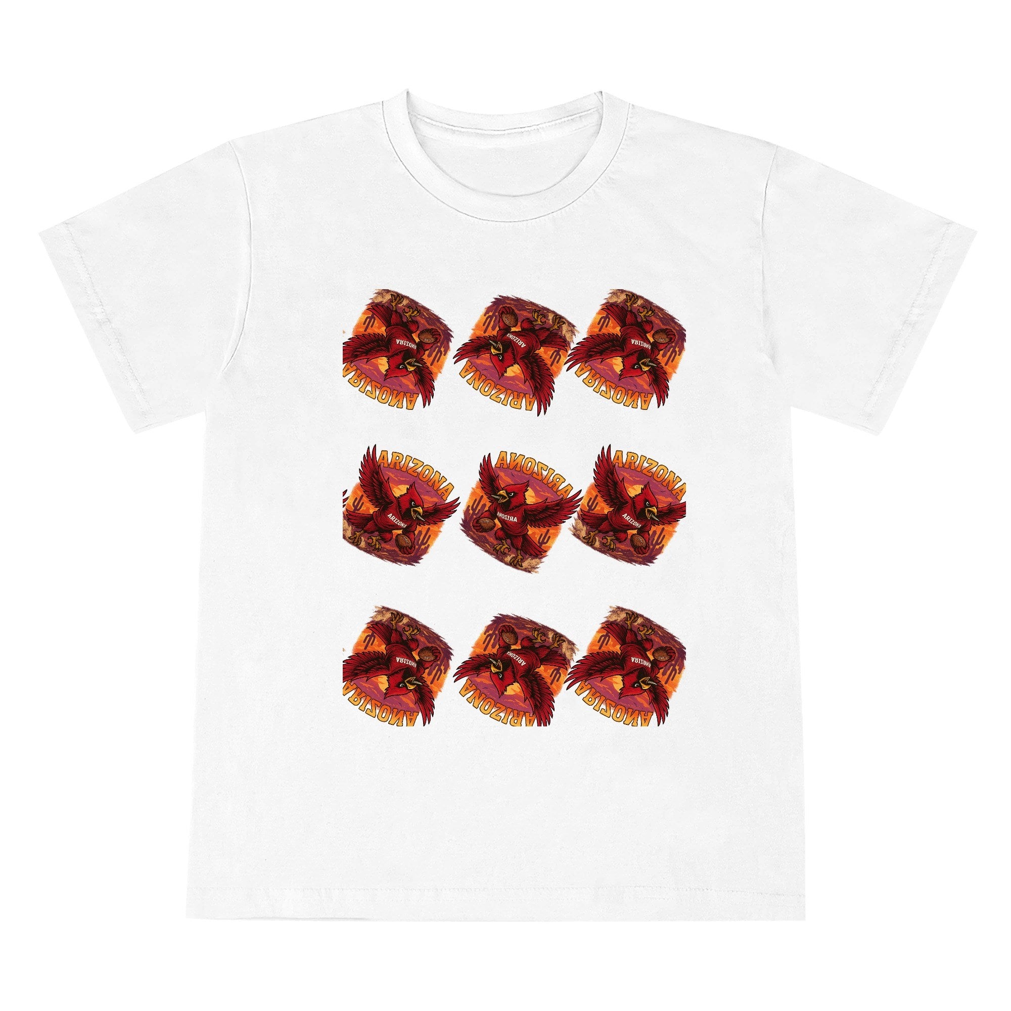 One Side Printed in US-Kids Crew neck T-shirts