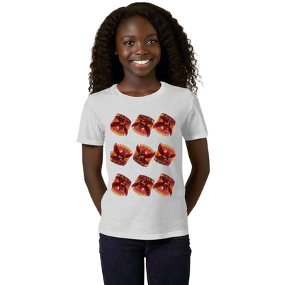 One Side Printed in US-Kids Crew neck T-shirts
