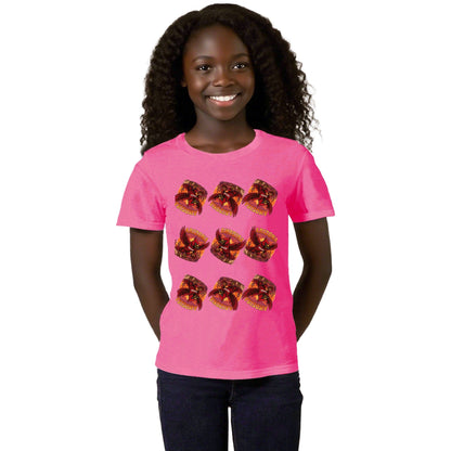 One Side Printed in US-Kids Crew neck T-shirts