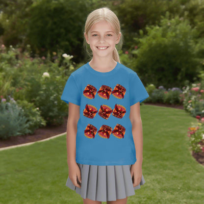 One Side Printed in US-Kids Crew neck T-shirts